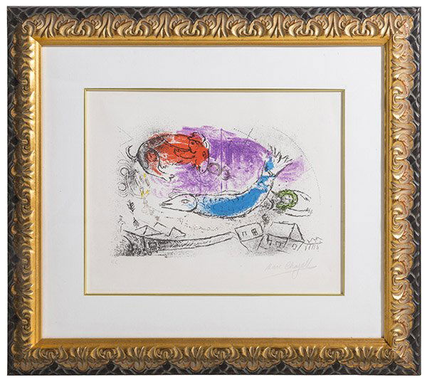 Marc Chagall (1887 –1985) Lithograph (France/Russia/NY) (1 of 9)