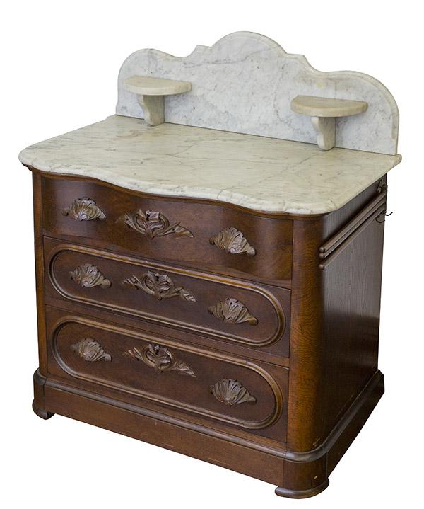 Mitchell Rammelsberg (Attribution) Marble Top Washstand (1 of 14)