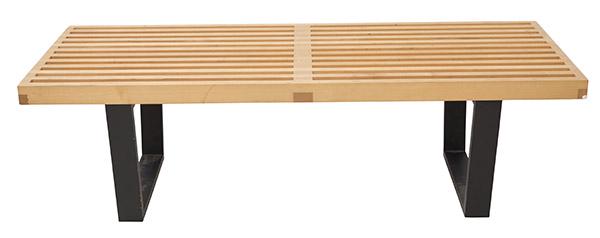 George Nelson and Associates Slat Bench, Model 4690 (1 of 11)