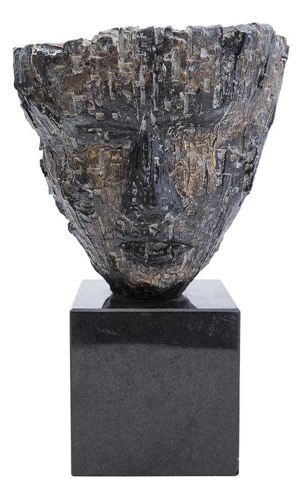 Mid Century Face Sculpture (1 of 9)