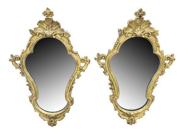 18th Century Venetian Gilt Wood Wall Mirrors (1 of 9)
