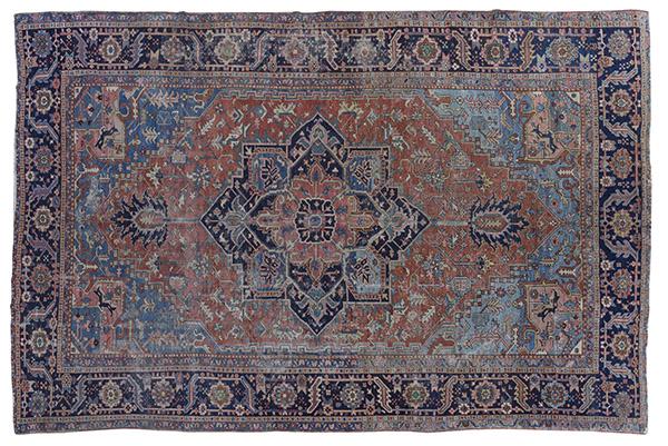 Antique Heriz Oriental Rug (1 of 8)