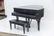 Steinway & Sons Baby Grand Piano, Model M - 19