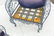 French Iron Chairs & Ottoman - 11
