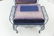 French Iron Chairs & Ottoman - 6