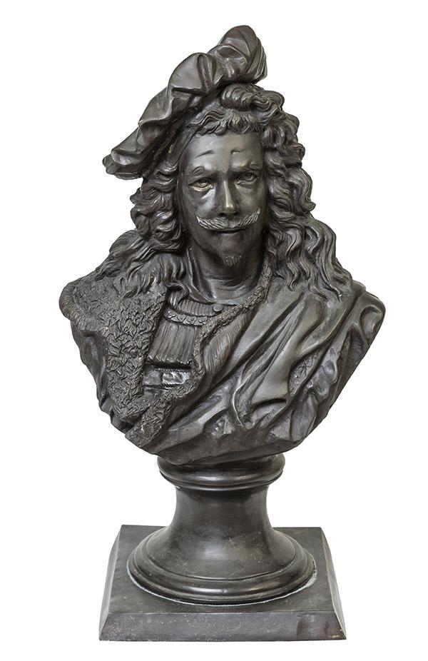 After Albert Ernest Carrier Belleuse Bronze Bust of (1 of 10)