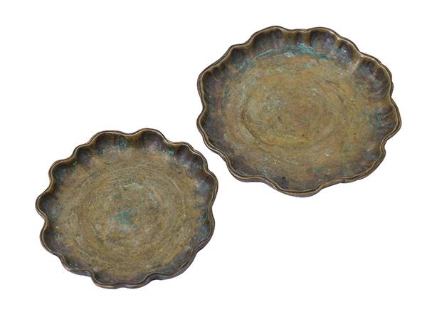 Tiffany Studio Bronze Trays #1719 (1 of 6)