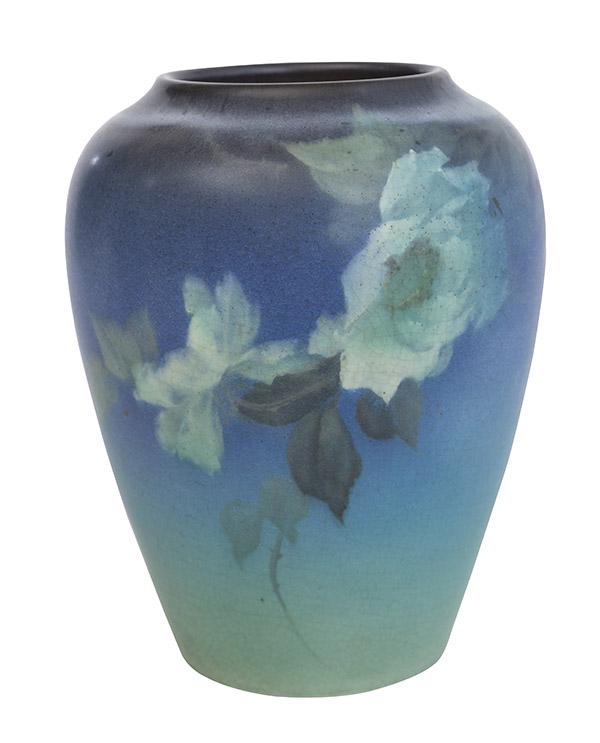 Fred Rothenbusch Rookwood Vellum Floral Vase (1 of 9)