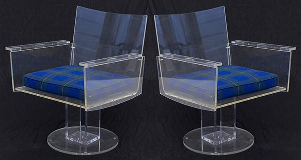 Italian Lucite Lounge Chairs (1 of 13)