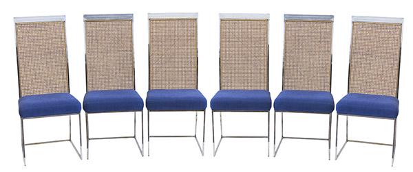 Milo Baughman Dining Chairs (1 of 7)
