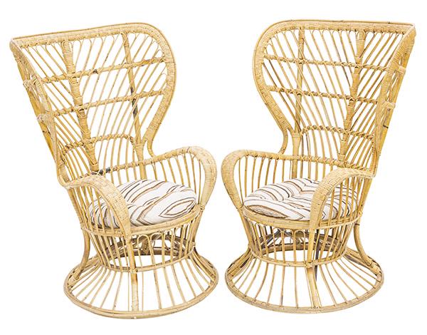 Lio Carminati "Conte Biancamono" Lounge Chairs (1 of 10)