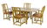 McGuire Dining Table & Chairs