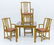 McGuire Dining Table & Chairs - 5