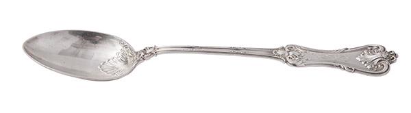 Large Loring Andrews Sterling Serving Spoon (1 of 6)