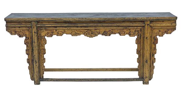 Large Chinese Elmwood Altar Table 19th Century (1 of 14)