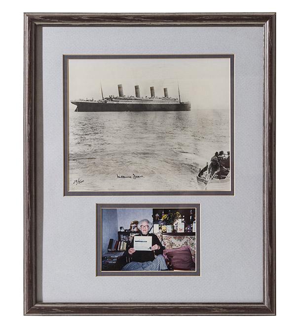 Authentic Titanic Photograph Signed Millvina Dean (1 of 8)