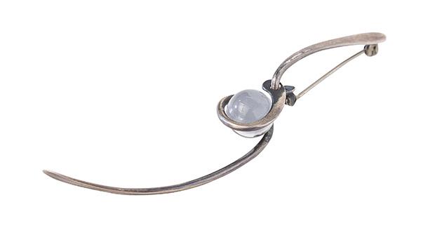 Art Smith Trapped Ball Brooch (1 of 5)