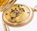 Elgin 18k Gold Pocket Watch, Movement w/ Abbots - 6