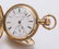 Elgin 18k Gold Pocket Watch, Movement w/ Abbots - 9
