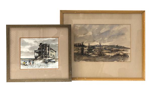 Robert Fabe (1917-2004) Watercolors (Cincinnati) (1 of 8)