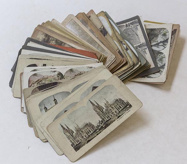Stereo Cards, Various Countries: Seventy total, Egypt, Germany, Jerusalem, Italy, Israel, Russia, Mexico, France, England