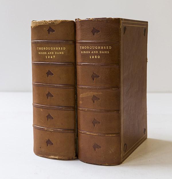 Two Volumes Thoroughbred Sires and Dams: 1947& 1950, The Blood -Horse, Lex, KY