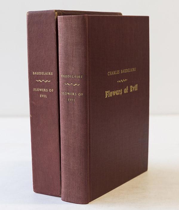 Flowers of Evil, James Loever: Illustrated Jacob Epstein, Limited Editions Club, London 1940, in original jacket