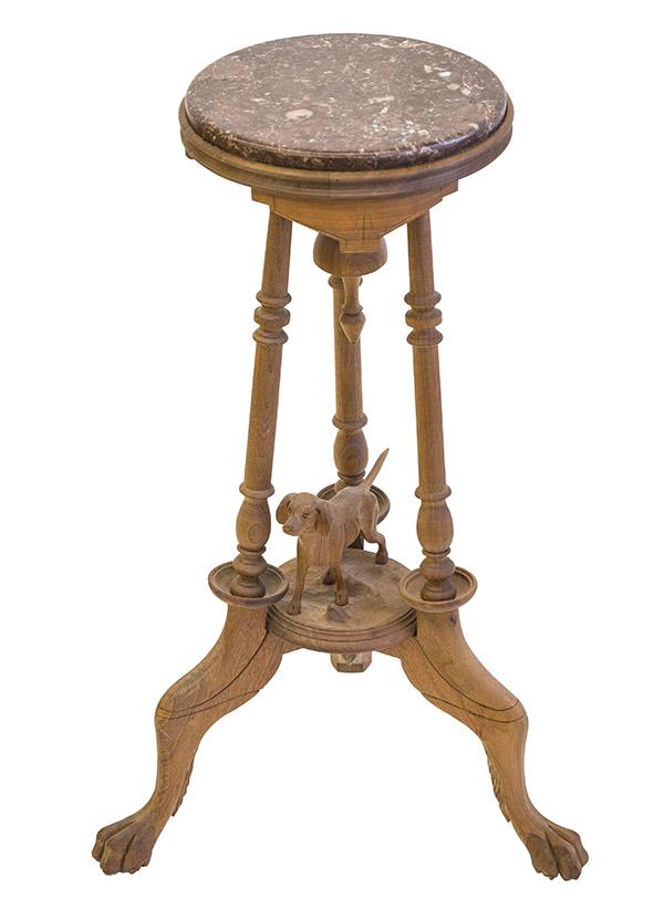 Victorian Marble Top Candle Stand (1 of 6)