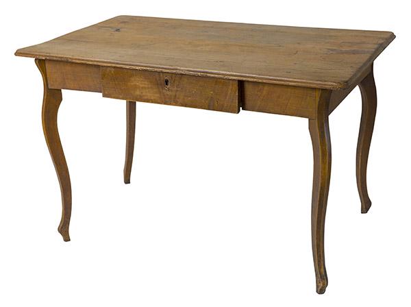 19th Century French Pine Work Table (1 of 11)