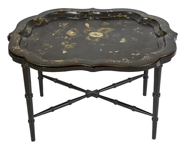 Early 20th Century Tray Top Cocktail Table (1 of 14)