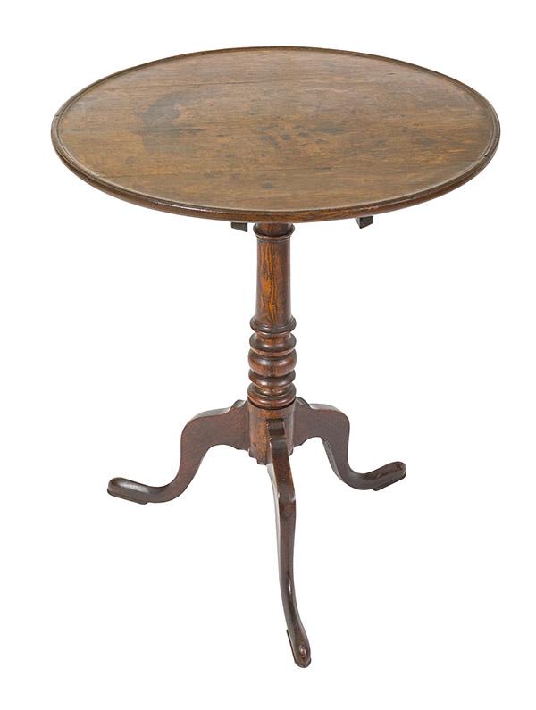 19th Century Queen Anne Tilt Table (1 of 9)