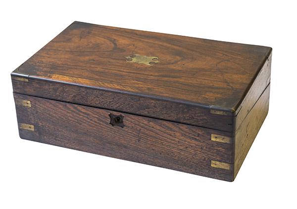 19th Century Rosewood Lap Desk (1 of 7)