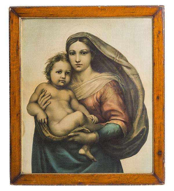 19th Century Mother & Child Print (1 of 6)