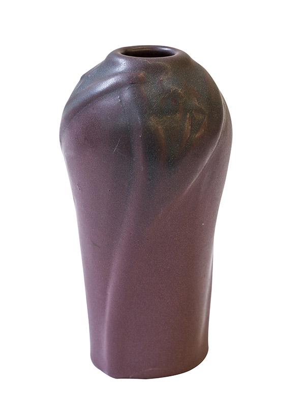 Van Briggle Vase Mulberry Mat Glaze (1 of 5)
