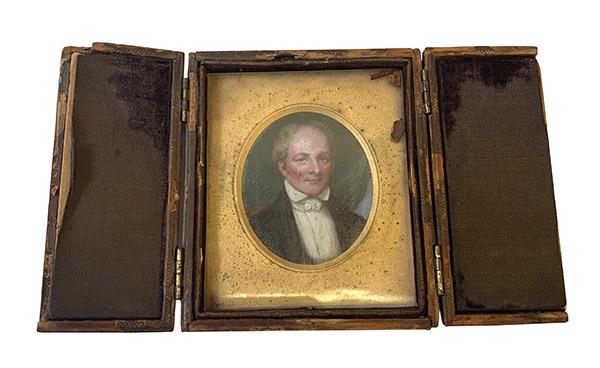 18th Century Miniature Russian Gentleman Portrait (1 of 6)
