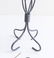 Enameled Iron Fireplace Screen & Tools - 6