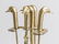 Queen Anne Brass Fireplace Set - 2