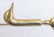 Queen Anne Brass Fireplace Set - 7