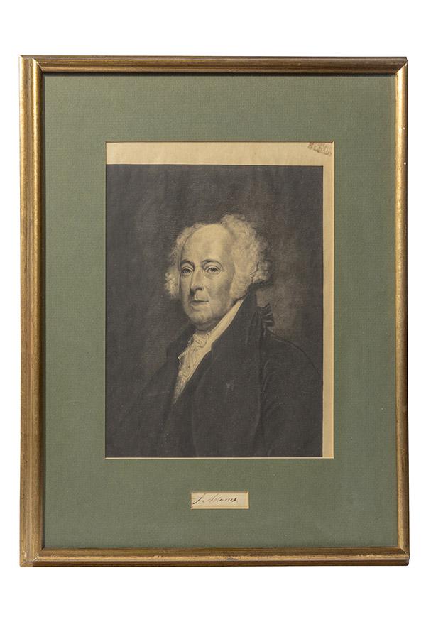John Adams Presidential Signature (1 of 3)