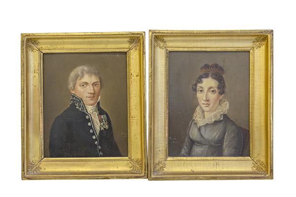 Henri - Francois Brandt (Attribution) (1789-1845) Oil (1 of 6)