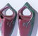 Pair Tutone Weller Wall Pockets - 2