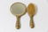 Porcelain Hand Mirror and Brush Set - 2