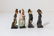 4 Miniature Charles Dickens Character Figurines by - 4
