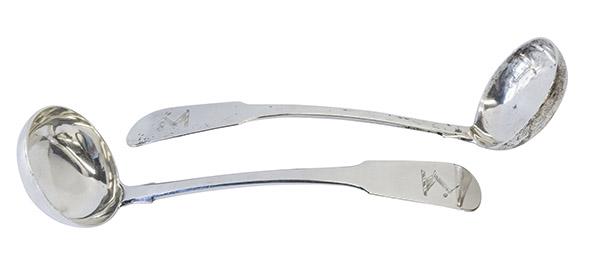 Pair of AC Sterling Silver Toddy Ladles (1 of 5)