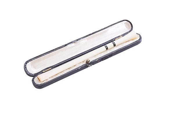 Russian Faberge Style Enamel on 14k Gold Cigarette (1 of 6)