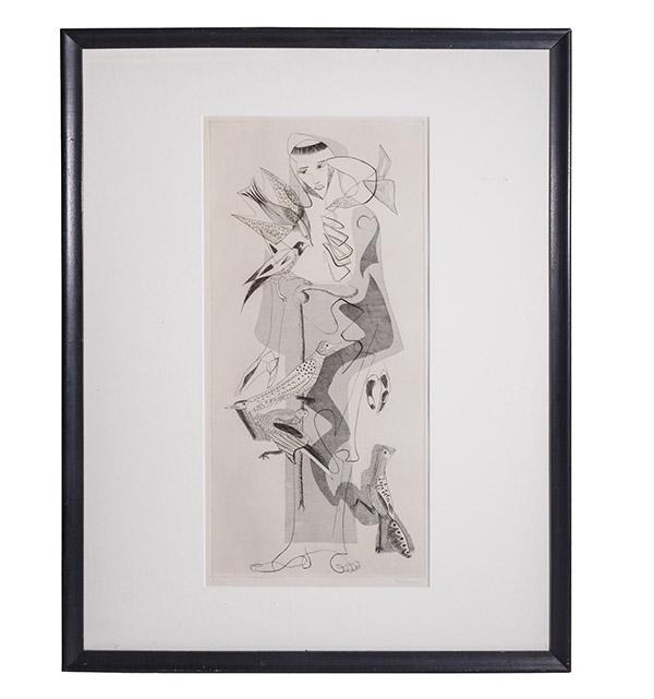 Madeleine Melsoni (20th Century) Lithograph (1 of 9)