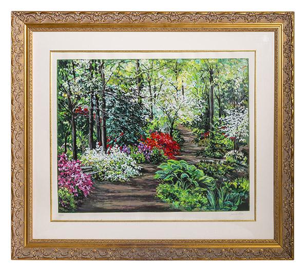 Joann Rea (20th Century) Serigraph (St. Louis) (1 of 7)