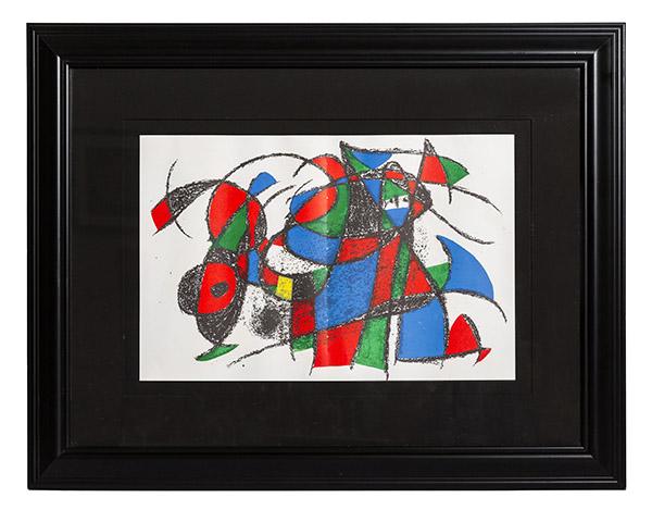 Joan Miro (1893-1983) Lithograph (Spain, France) (1 of 6)