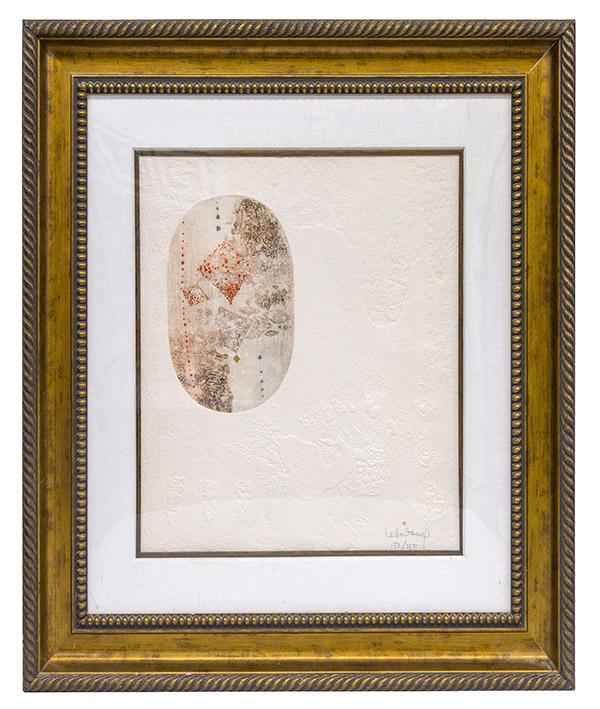 Hoi Lebadang (1922-2105) Embossed Lithograph (1 of 8)