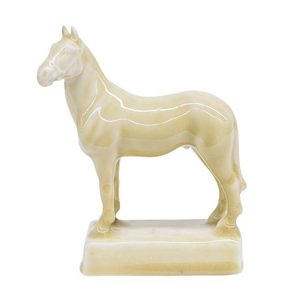 Rookwood Man-O-War Horse, 6202: Pottery: Rookwood Pottery 1946, Artist: Pro, Shape# 6202, Signed: RP logo, Size: 6 3/8h